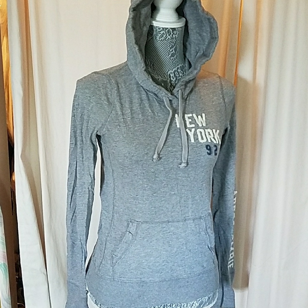 Long sleeve hoodie tshirt